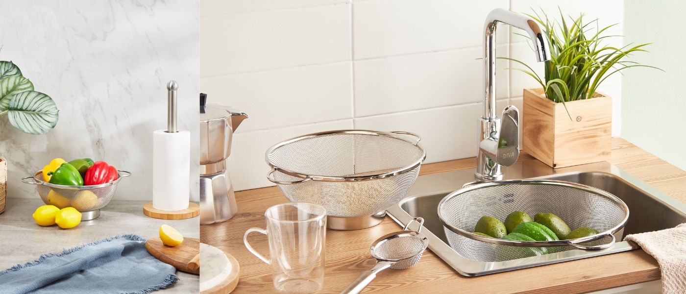 آبکش هوم سنتر مدل Home centre Stellac قطر 23 سانتی متر